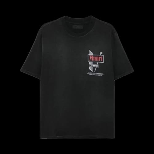 Amiri Vintage Lounge Tee 'Black'