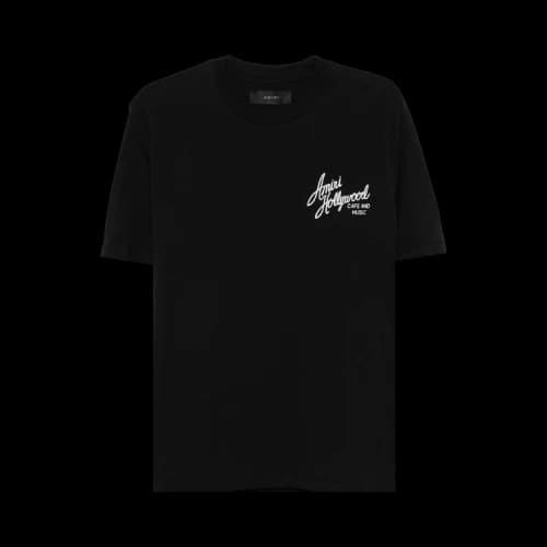 Amiri Hollywood Tee 'Black'