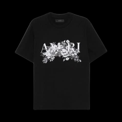 Amiri Garden Tee 'Black'