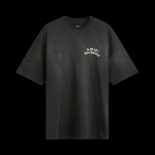 Amiri Hollywood Oversized Tee 'Black'
