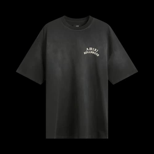 Amiri Hollywood Oversized Tee 'Black'