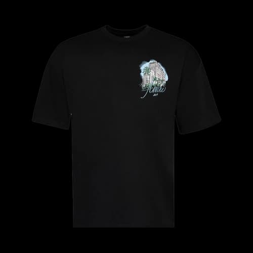 Amiri Hotel Oversized Tee 'Black'
