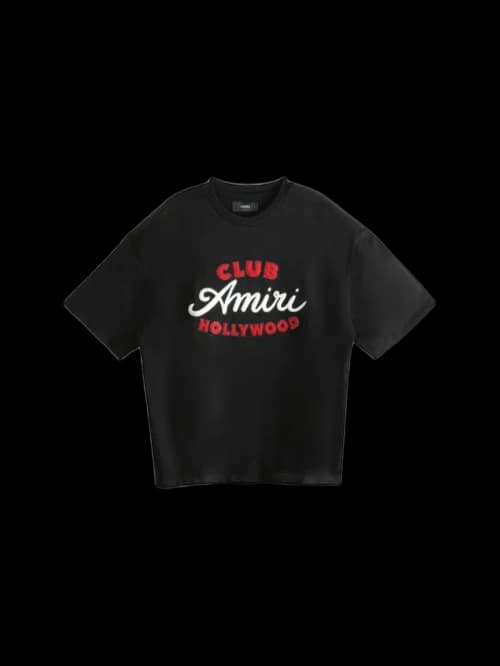 AMIRI Club Amiri Oversized T-shirt Black