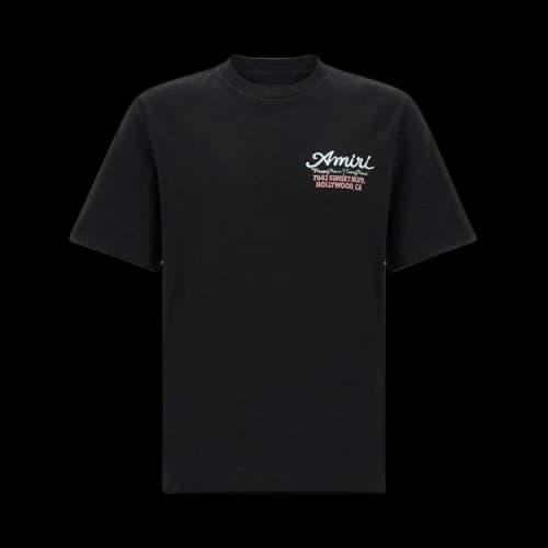 Amiri Neon Lights Oversized Tee 'Black'