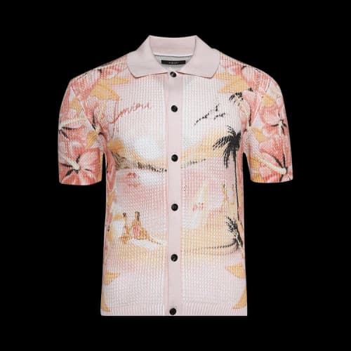 AMIRI Knitwear Men's Rose Lapel Moderate