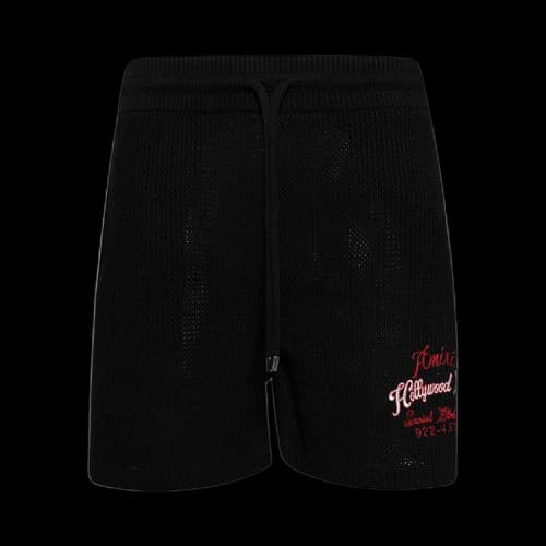 Amiri Hollywood Auto Mesh Short 'Black'