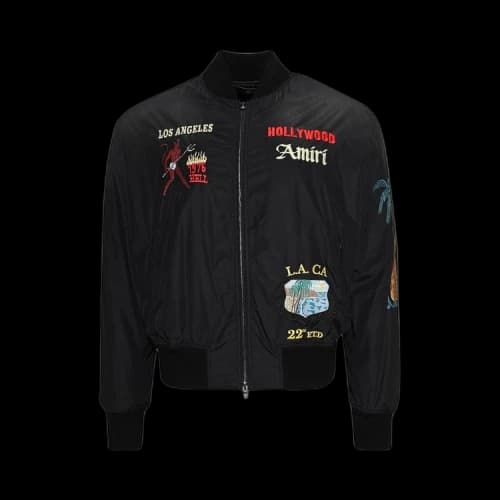 Amiri Sinners Bomber Jacket 'Black'
