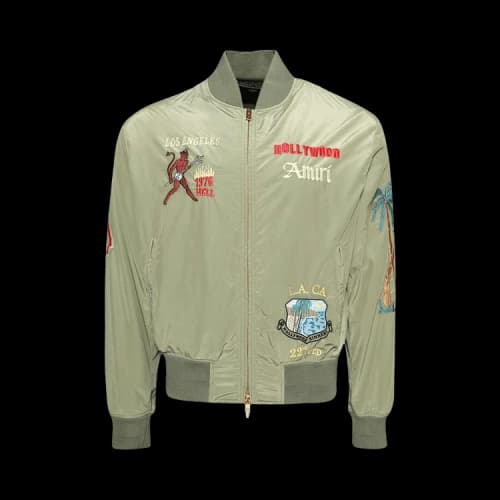 Amiri Sinners Bomber 'Olive'