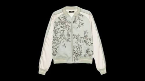 AMIRI Sparrow Souvenir Jacket Steel