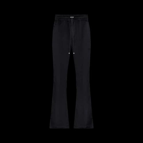 Amiri Velvet Flare Track Pant 'Black'