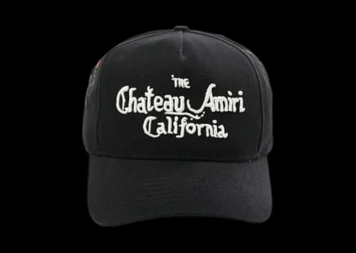 AMIRI Chateau Cap Black