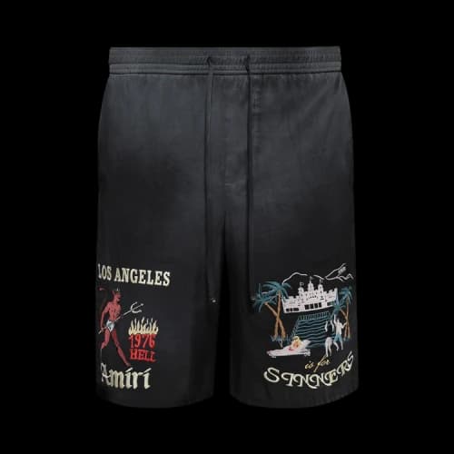 Amiri Sinners Short 'Black'