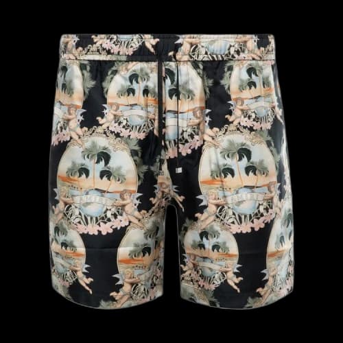 Amiri All Over Palm Short 'Black'
