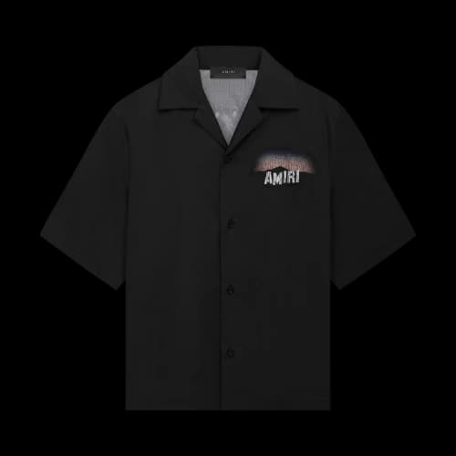 Amiri Hollywood Lights Camp Shirt 'Black'