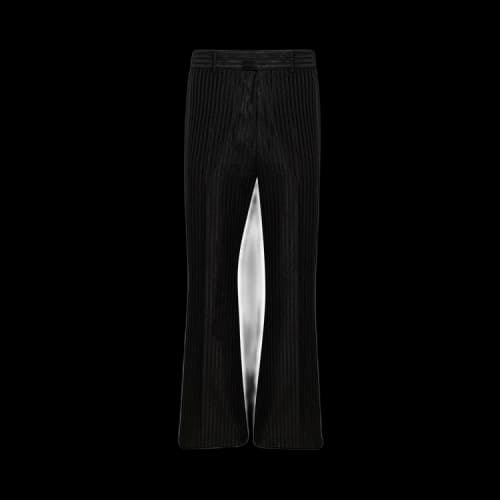 Amiri Striped Creased Flare 'Black'