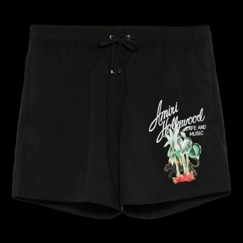 Amiri Hollywood Swim Trunk 'Black'