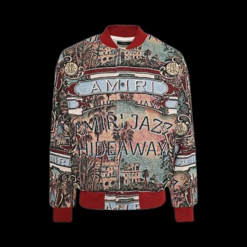Amiri Jazz Hideaway Bomber Jacket 'Multicolor'