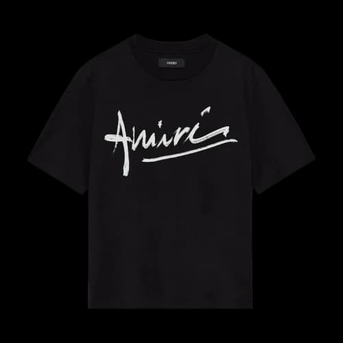 Amiri Script Tee 'Black'