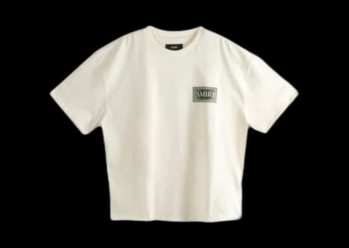 AMIRI Bandana Os T-shirt Ivory