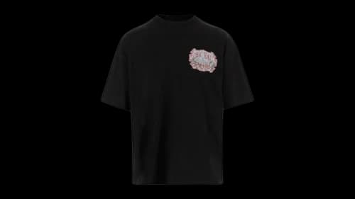 AMIRI Chateau Sketch Os Tee Black