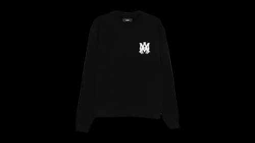 AMIRI Ma Core Logo Crew Sweat Black