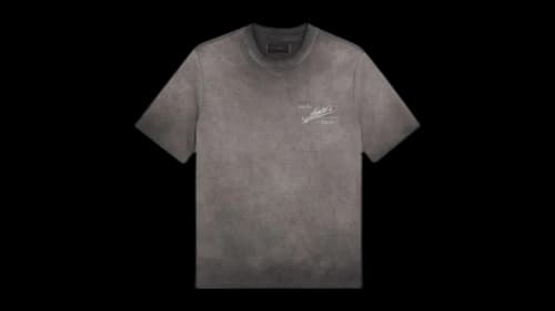 AMIRI Qlty Goods Patch LJ Tee Black