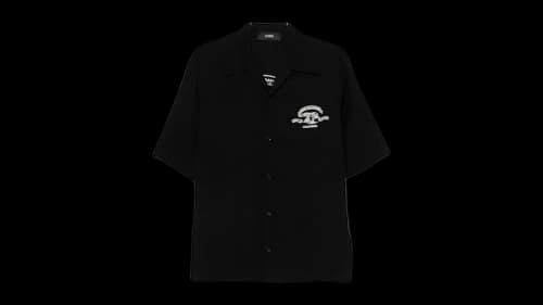 AMIRI Eagle Camp Shirt Black