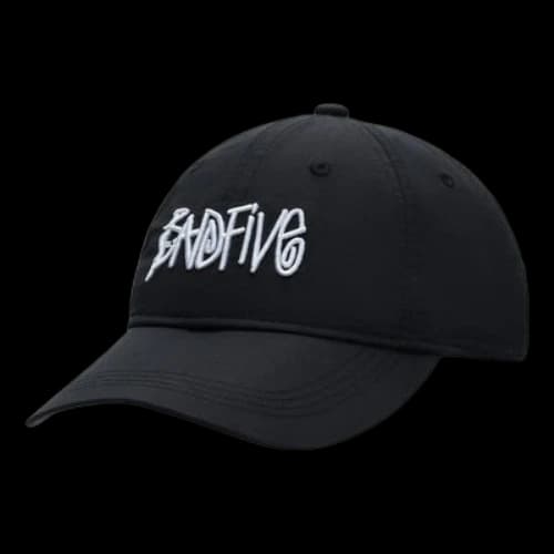 Li-Ning BadFive Logo Baseball Cap 'Black White'