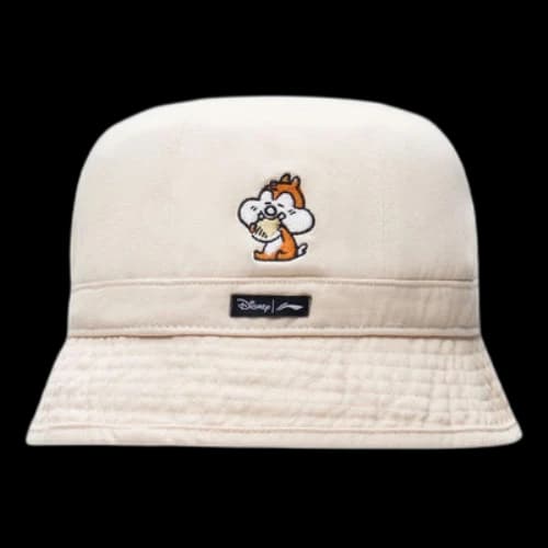 Li-Ning x Disney Chip 'n Dale Embroidered Bucket Hat 'Beige'