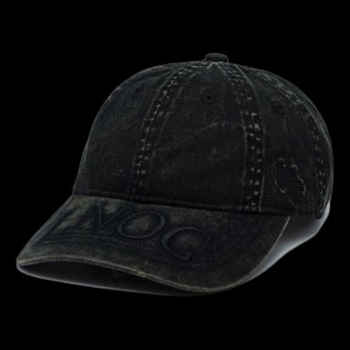 Li-Ning Logo Denim Baseball Cap 'Washed Black'