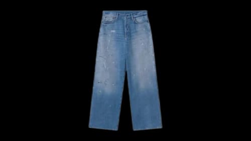 Acne Studios 1981 Loose Fit Jeans Denim