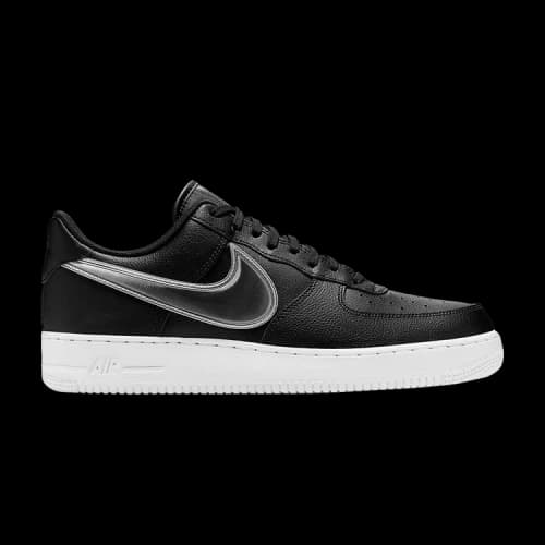 Nike Air Force 1 07 Low Oversized Swoosh Black