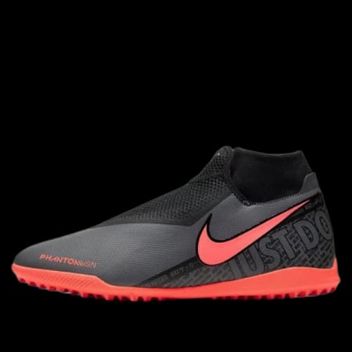 Nike Phantom Vision Academy DF TF 'Dark Grey Bright Mango Black'