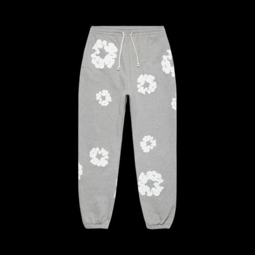 Denim Tears The Cotton Wreath Sweatpants 'Grey'