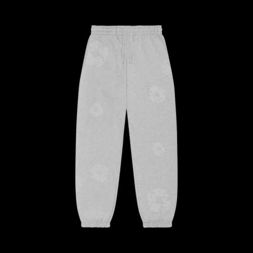 Denim Tears Mono Cotton Wreath Sweatpants 'Grey'