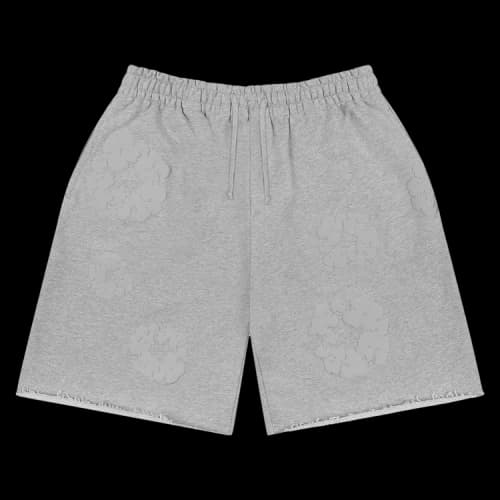 Denim Tears Mono Cotton Wreath Sweatshorts 'Grey'