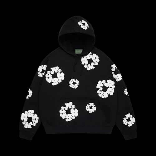 Denim Tears Cotton Wreath Hoodie 'Black'