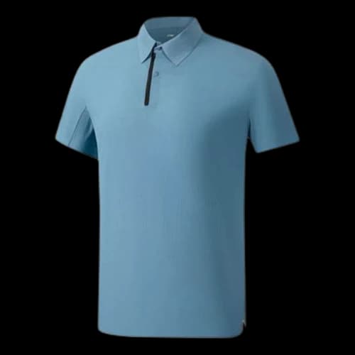 Li-Ning Logo Training Polo Shirt 'Blue'
