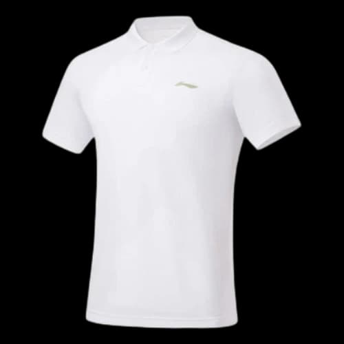 Li-Ning Logo Training Polo Shirt 'White'
