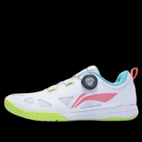 Li-Ning Mage Pro Table Tennis Shoes 'White Pink Green'
