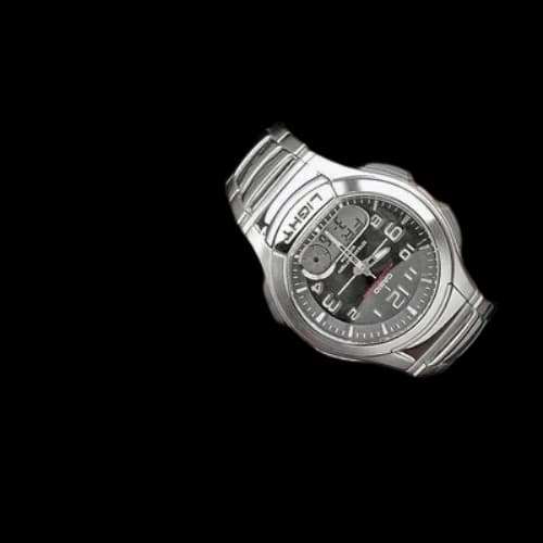 CASIO Stainless Steel Strap Silver Analog/Digital Combo