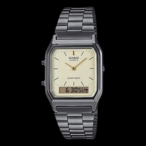 CASIO STANDARD Watch Case Black Strap 3 0 Meter Waterproof 27mm Unisex
