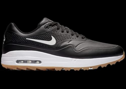 Nike Air Max 1 Golf Black Gum White Swoosh