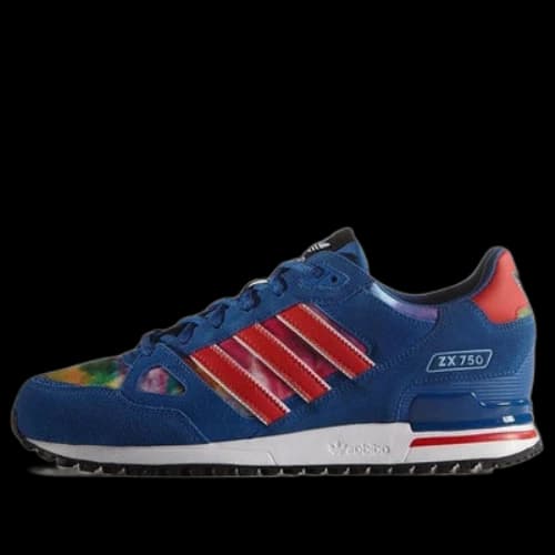 adidas originals ZX 750 Sport Shoes Blue/Red