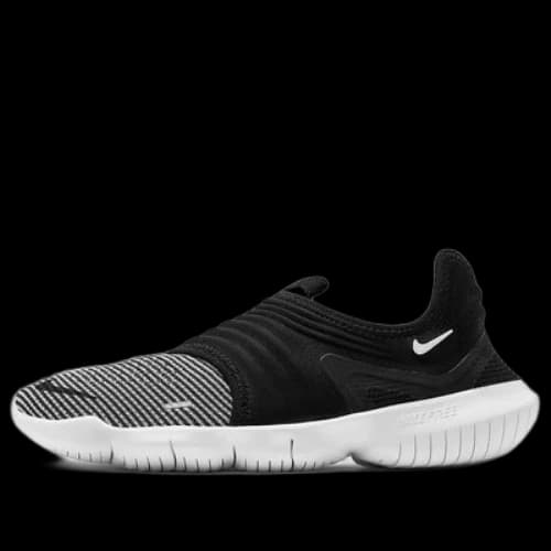 Nike Free RN Flyknit 3.0 Black/Grey (Women's)