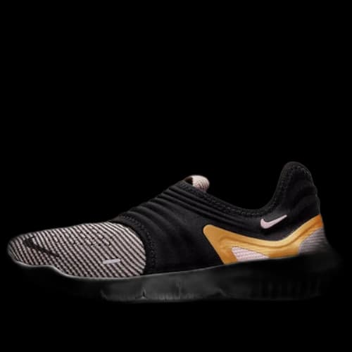 Nike Free RN Flyknit 3.0 For Black/Golden (Women's)