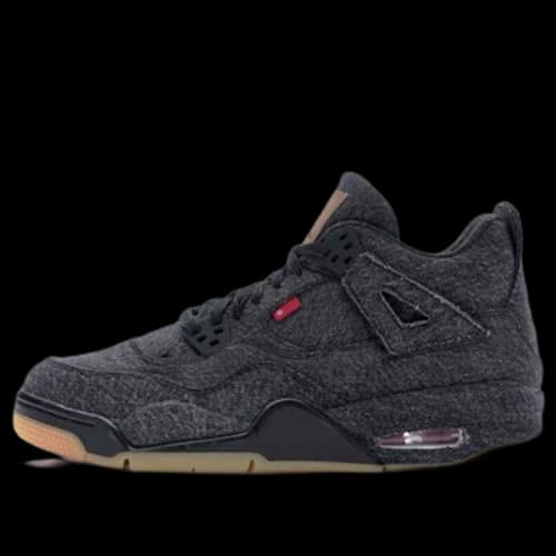 (BG) Air Jordan 4 x Levi's 'Black'