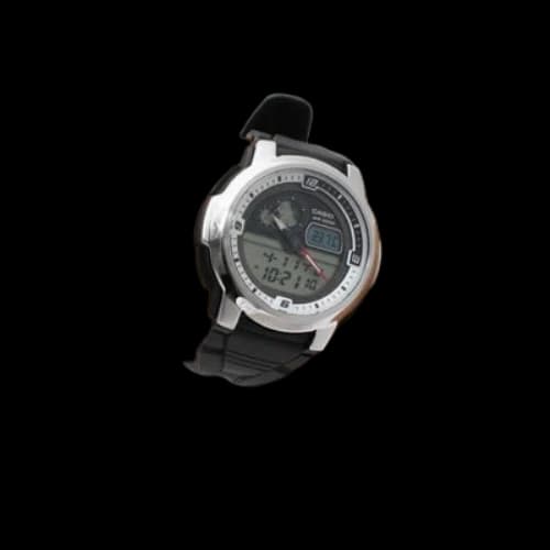 CASIO Male STANDARD Japan / South Korea Fashion Mens Black Analog/Digital Combo