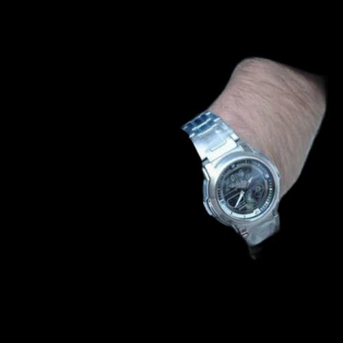 CASIO Male STANDARD Japan / South Korea Fashion Mens Silver Analog/Digital Combo