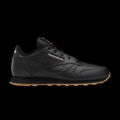 Reebok Classic Leather Little Kid 'Black Gum'